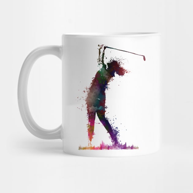 golf player sport art #golf #sport by JBJart